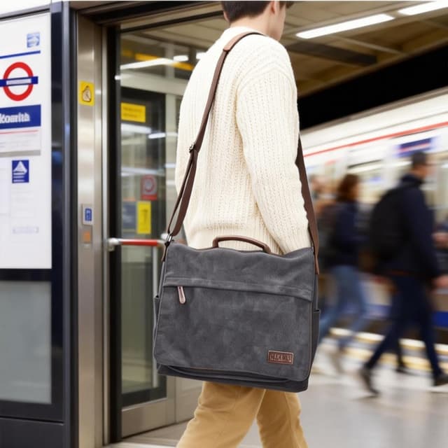 Thumbnail 6 de Ruschen Umhängetasche Herren für Laptop 15,6 Zoll