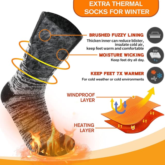 Detalle 2 de Warm Thermal Socks 3 Pairs
