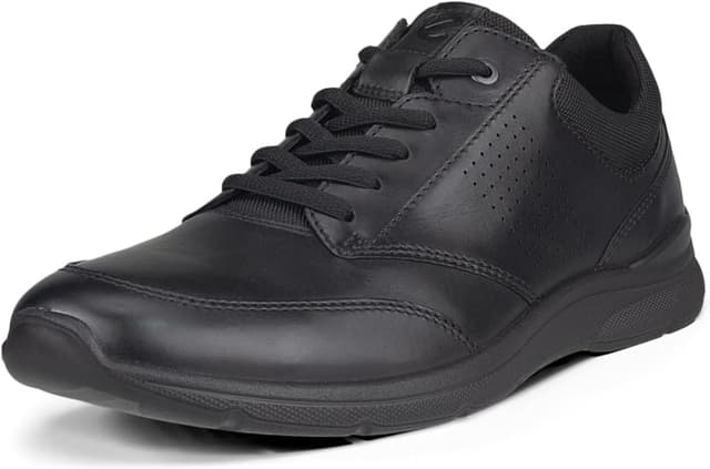 Detalle de ECCO Herren IrvingShoes aus Vollnarbenleder – bequem durch FLUIDFORM Direct Comfort
