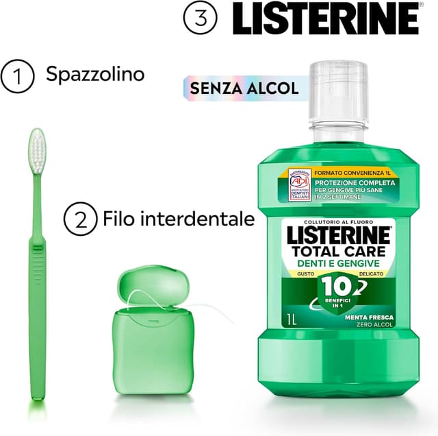 Thumbnail 5 de LISTERINE Denti e Gengive collutorio 2 x 1L 🦷