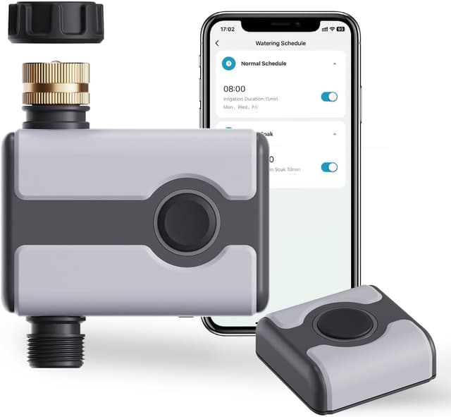 Thumbnail 6 de Aqualin Water Timer Garden Irrigation Hose Timer with Rain Delay (Manual & Auto)