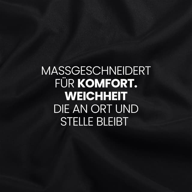 Thumbnail 6 de Utopia Bedding Spannbettlaken 200x200 cm, schwarz – gebürstete Polyester-Mikrofaser (35 cm Taschentiefe) mit OEKO-TEX Zertifizierung
