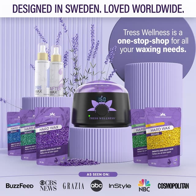 Thumbnail 6 de Tress Wellness Waxing Kit for Sensitive Skin ⚙