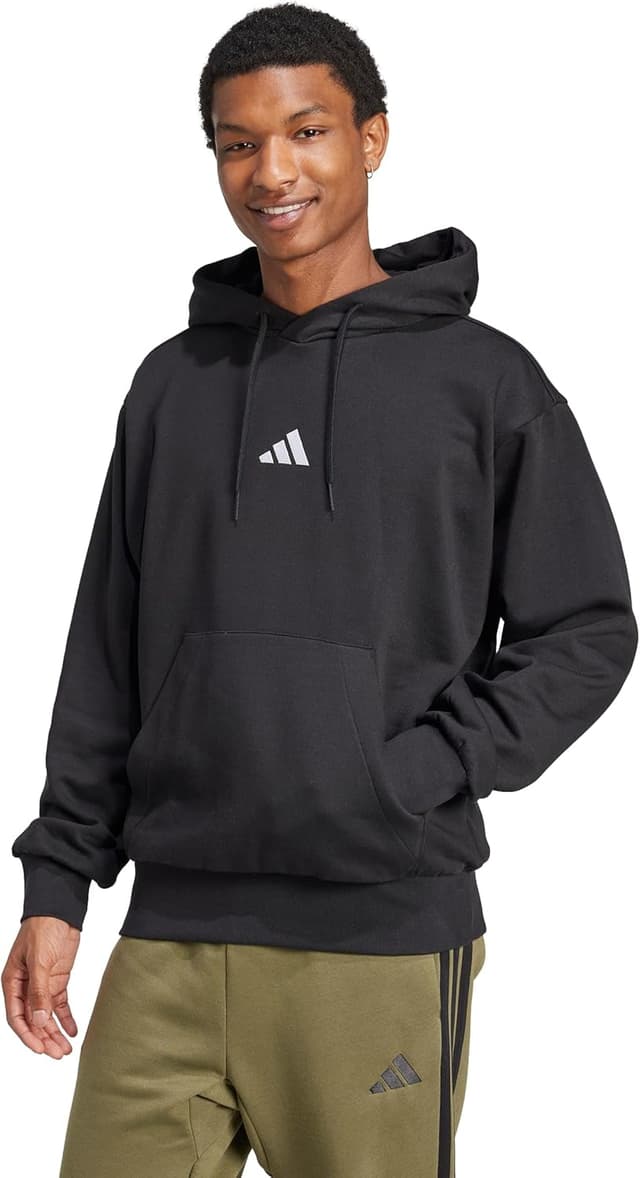 Detalle de adidas Essentials FEELCOZY Fleece Hoodie M