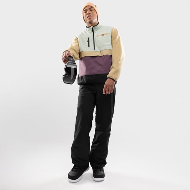 Detalle de Siroko Vinicunca forro polar hombre