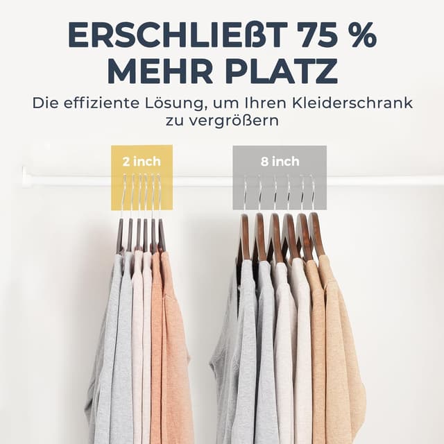 Thumbnail 4 de House Day Kleiderbügel Samt 30er Set