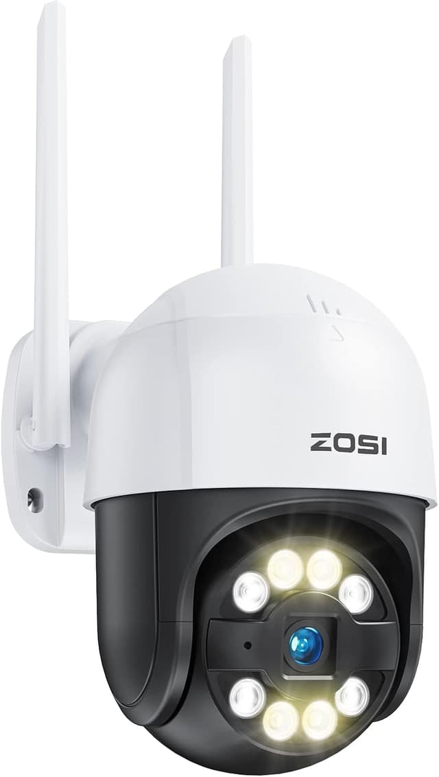 Detalle de ZOSI 2K C289 Outdoor 360° WiFi Security Camera with Person/Vehicle Detection