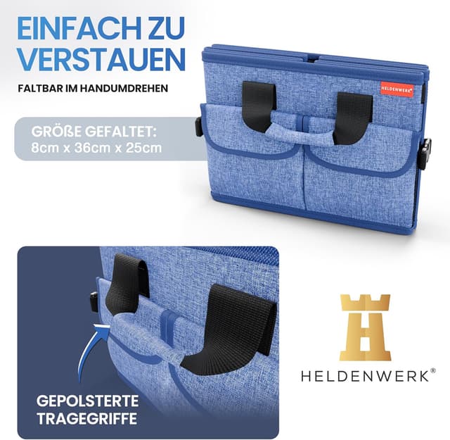 Thumbnail 4 de HELDENWERK Premium Kofferraum-Organizer