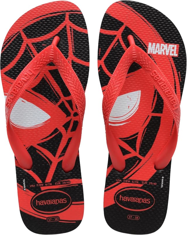 Thumbnail 6 de Havaianas Top Marvel Logomanía infradito da uomo con stampa supereroi