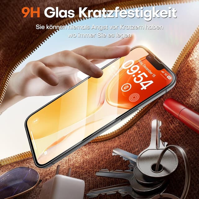 Thumbnail 4 de TOCOL 17e Panzerglas 6,1 Zoll 2er Set