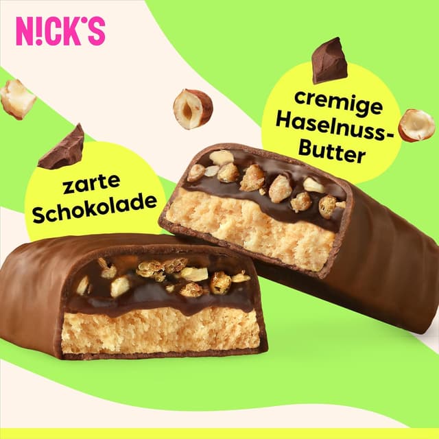 Thumbnail 4 de NICKS Protein Riegel Haselnuss 15 g 🍫