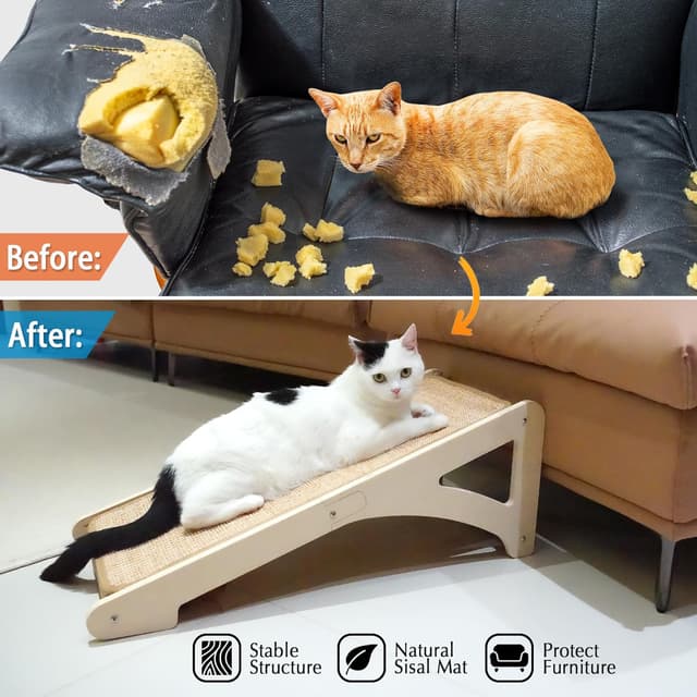 Detalle 2 de PETKARAY Katzenkratzbrett 68cm