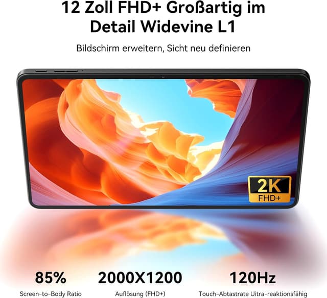 Detalle 2 de Blackview Mega2 Tablet 12 Zoll 24GB RAM