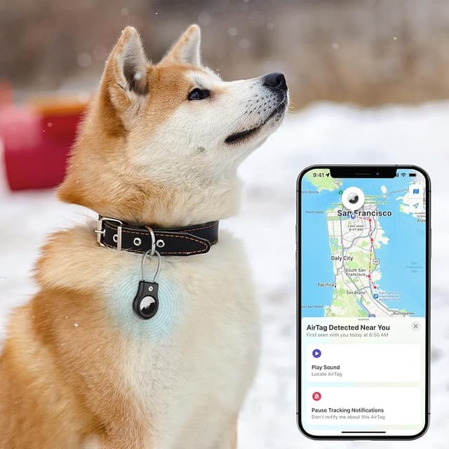 Thumbnail 5 de Fiuned AirTag Keychain Holder 4-pack 🔑