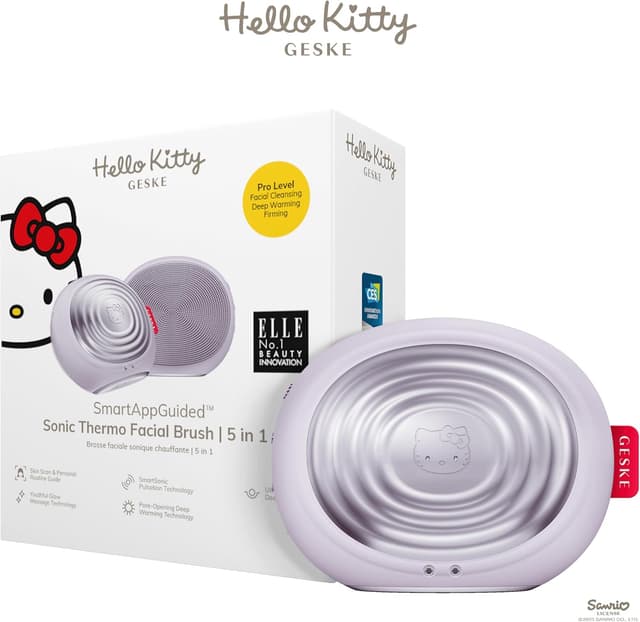 Thumbnail 6 de GESKE x Hello Kitty Brosse Faciale Thermique Sonique SmartAppGuided 5 en 1