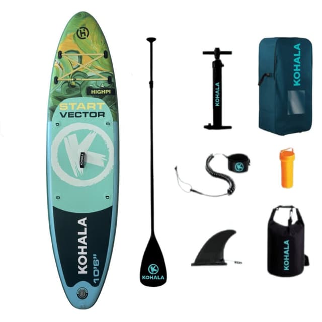 Detalle de Kohala Start Vector Green: tabla de paddle surf hinchable 10,6' All-Round