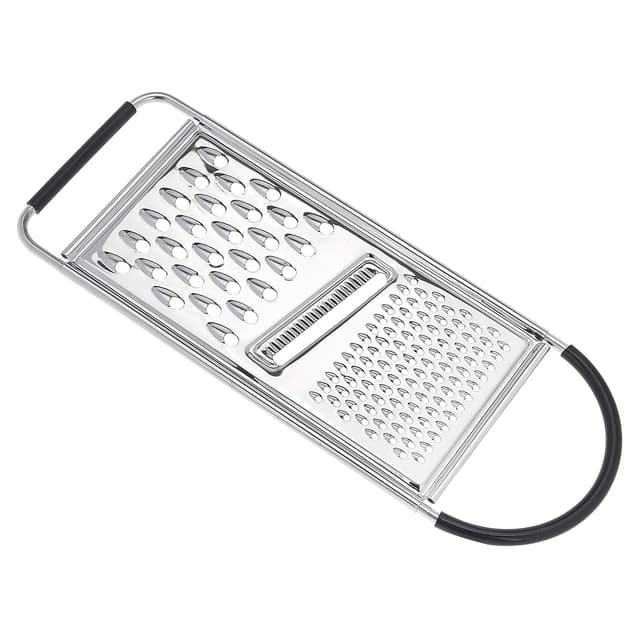 Imagen de Amazon Basics Rectangular Stainless Steel Grater 🧀 en OfertitasTOP