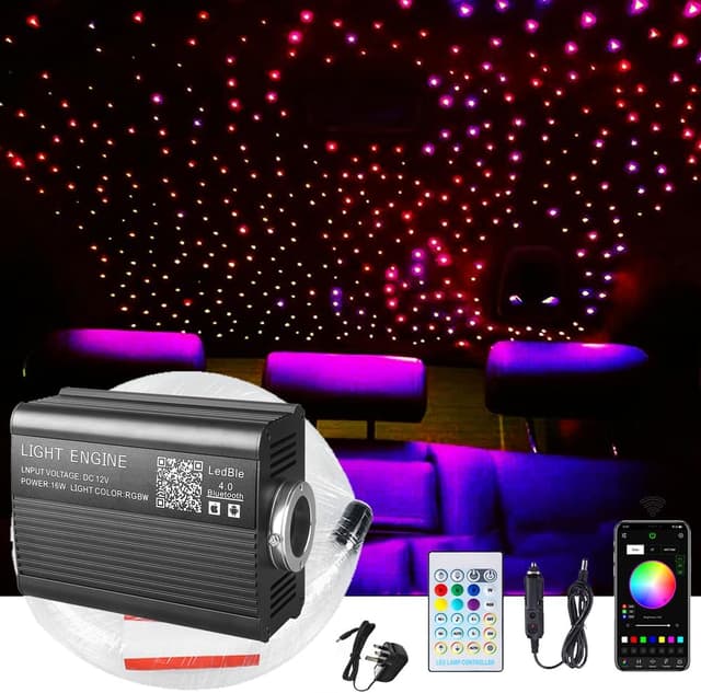 Detalle de VASTFIRE twinkle fibre optic star light 16W