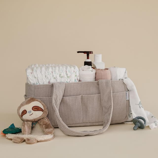 Thumbnail 6 de PUTSKA Baby Diaper Caddy Organizer 36x23x18 cm