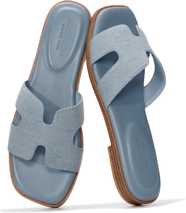 Thumbnail 6 de Project Cloud Women’s Genuine Leather Sandals with Memory Foam Insole