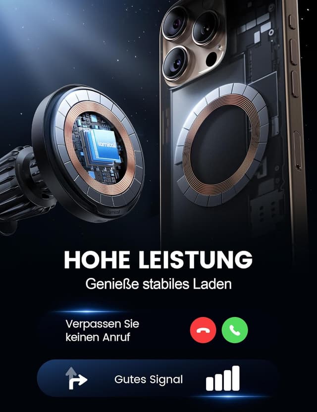 Thumbnail 4 de Lamicall 15W Handyhalterung Auto mit Magsafe