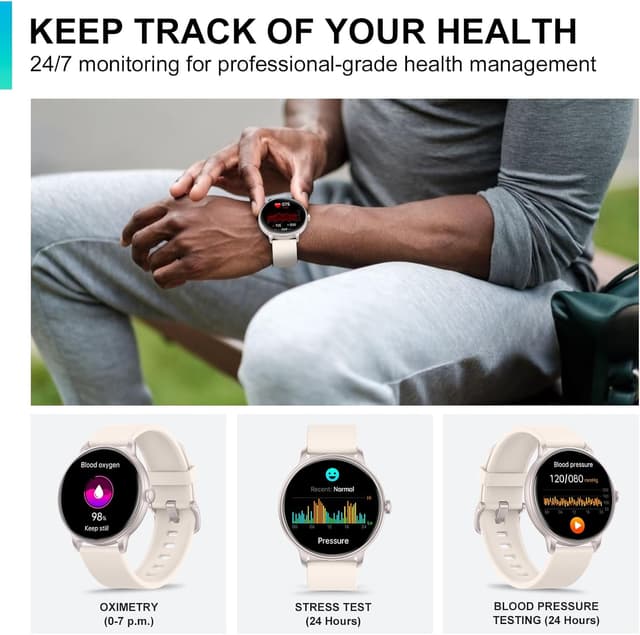 Thumbnail 3 de ZPPSNFIT Smart Watch 1.43" AMOLED