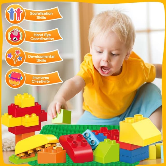 Detalle 2 de HUYIYI Duplo Bauplatte 2er Set 38,4