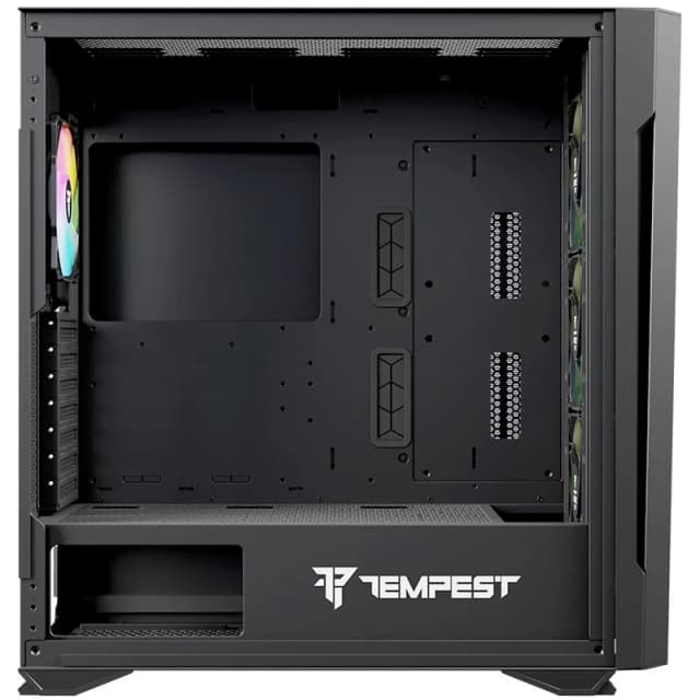 Detalle 2 de Tempest Bastion ARGB ATX Negra con USB 3.0