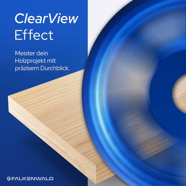 Thumbnail 1 de FALKENWALD ClearView Raspelscheibe 125 Holz