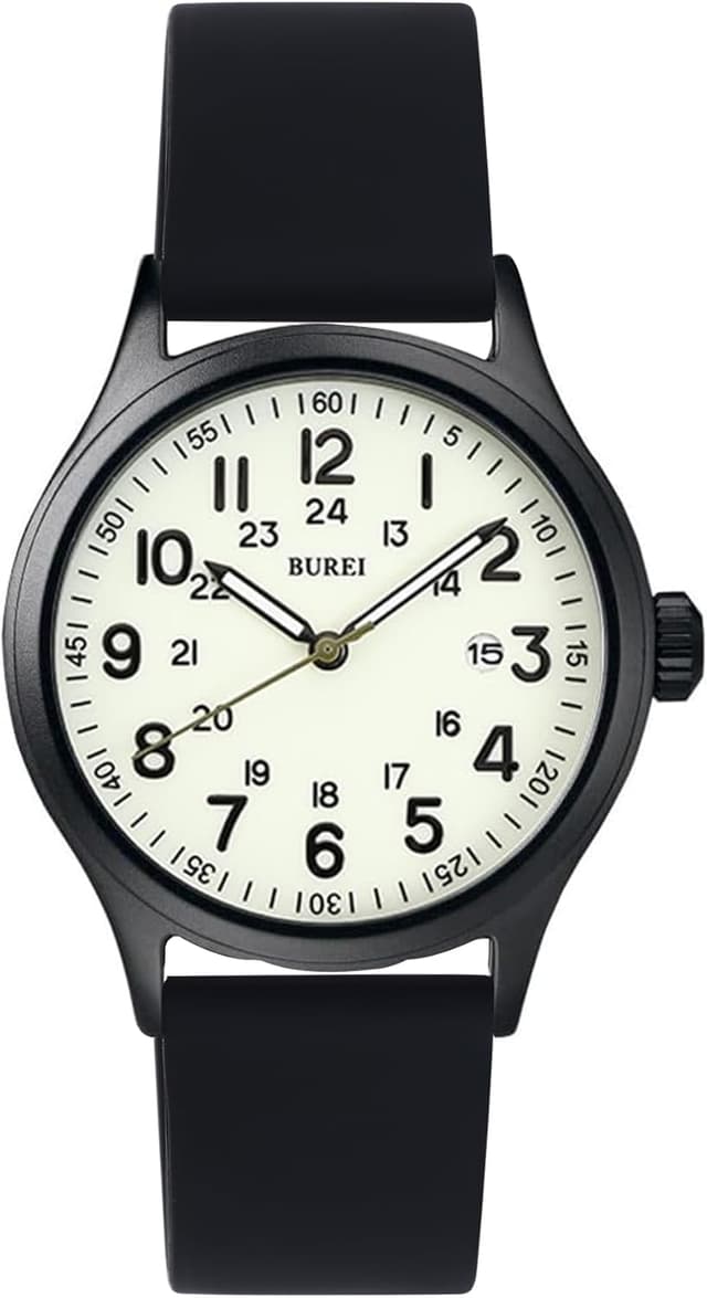 Imagen de BUREI Montre militaire analogique 3ATM en OfertitasTOP