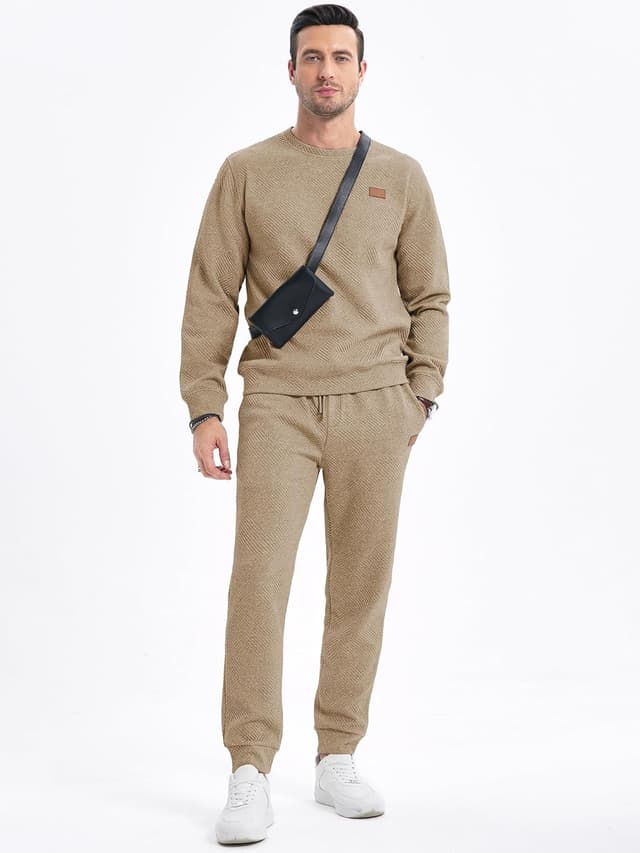 Thumbnail 2 de JMIERR Herren Jogginganzug Set 2-Teilig