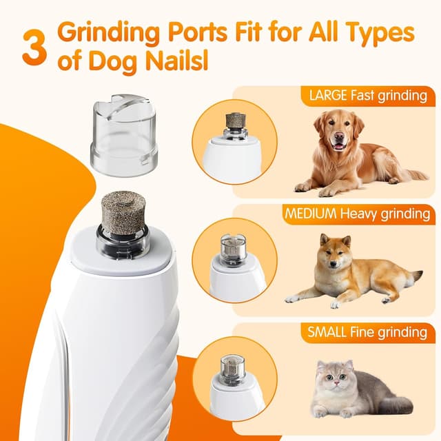 Thumbnail 2 de IJIAMY 2-in-1 Dog Nail Clippers & Grinder 4h