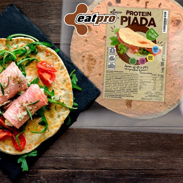 Thumbnail 4 de EatPro Piadina Proteica 50 g, 23% proteine 🥙