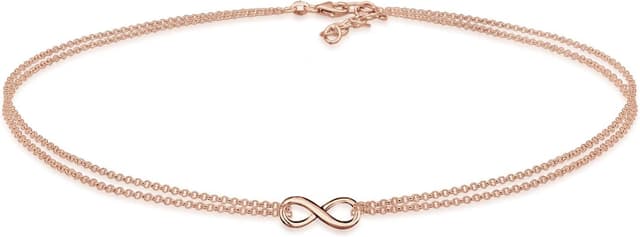 Detalle de Elli Halskette Infinity 925 Silber đź’Ť