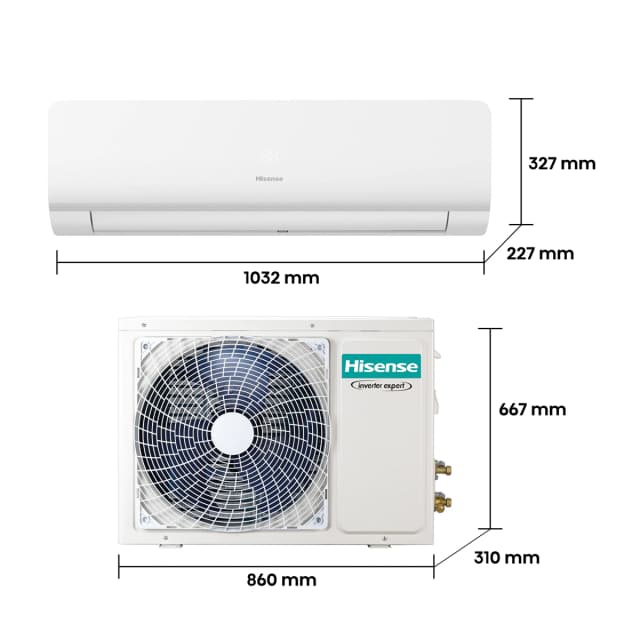 Detalle 2 de Hisense KC70BT2B aire acondicionado inverter