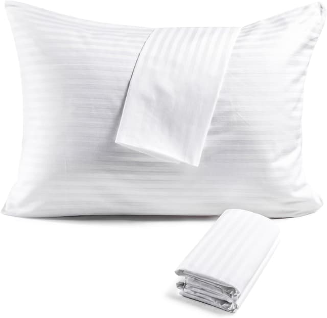 Detalle de FAUNNA 600TC Cotton Pillow Protectors 20x26