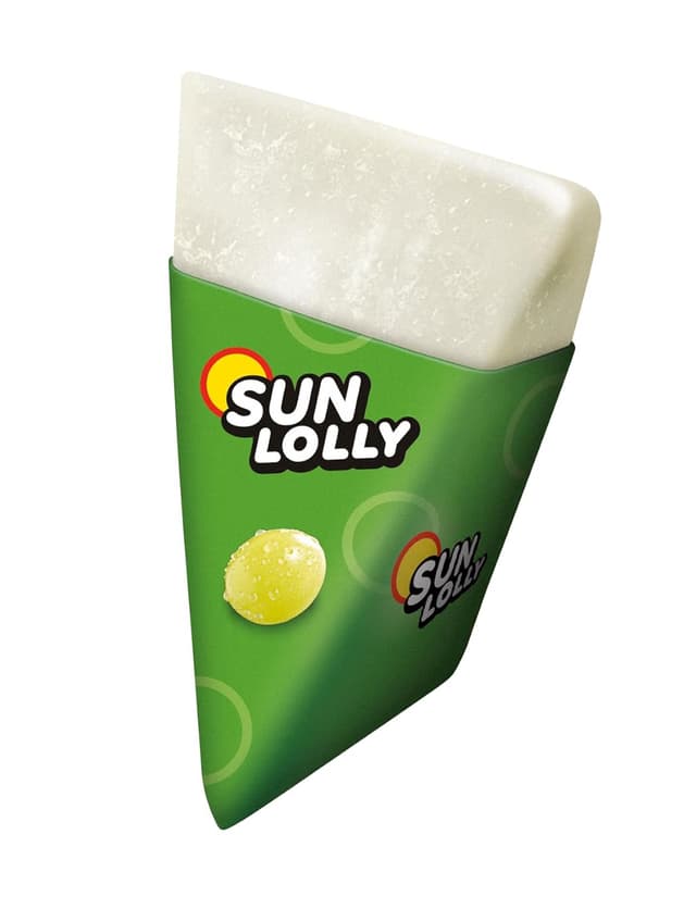 Detalle 1 de Sun Lolly Wassereis Weintraube 12er Pack
