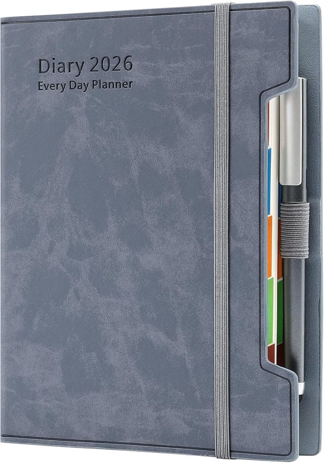 Detalle de Holderzyi agenda académica 2026 A5 día por página