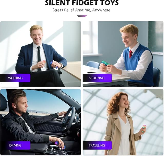 Detalle de Little Ouchies Pain Fidget 4-pack 🧩