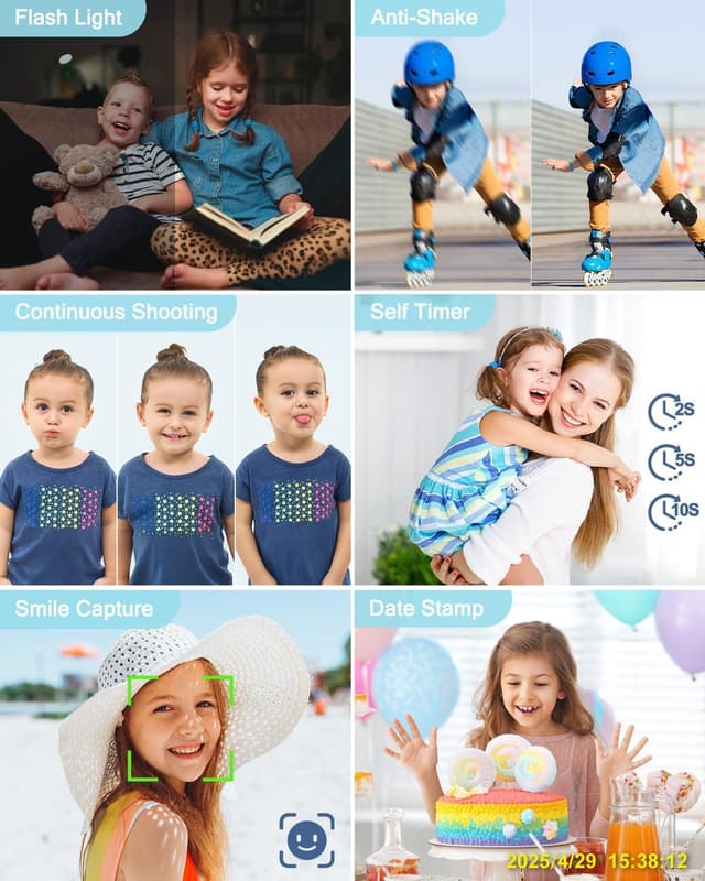 Thumbnail 6 de 4K Digitalkamera 48 MP mit 32 GB