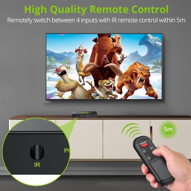 Thumbnail 3 de LiNKFOR Digital Optical Audio Switcher 4x1 📡