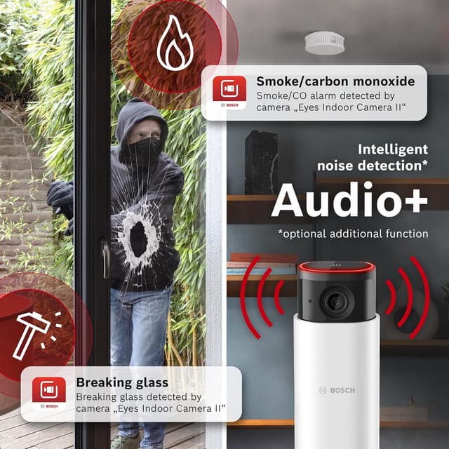 Thumbnail 5 de Bosch Eyes II caméra intérieure intelligente