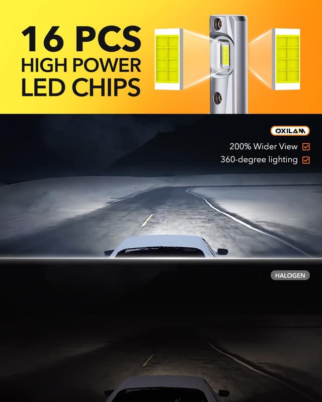 Thumbnail 4 de OXILAM H11 LED Bulb 30000 Lumens — 6500K