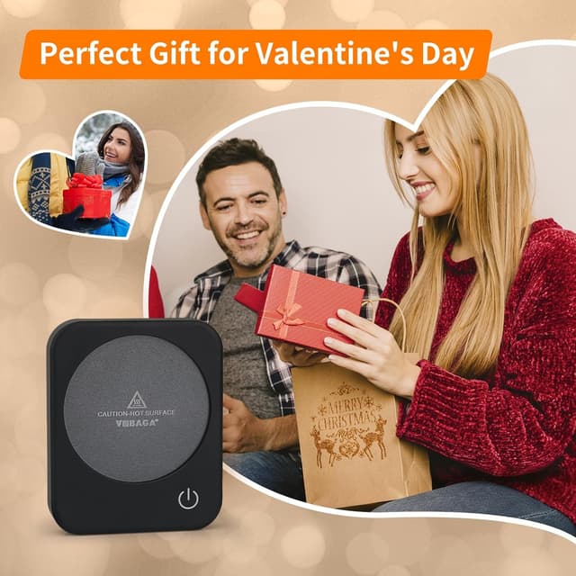 Detalle 2 de VOBAGA Coffee Mug Warmer with 3-Temp ⚡