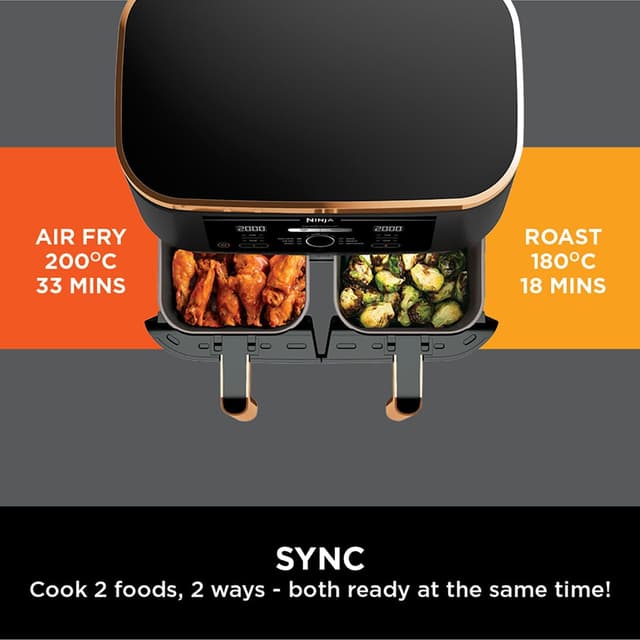 Thumbnail 3 de Ninja Foodi MAX Dual Zone Air Fryer