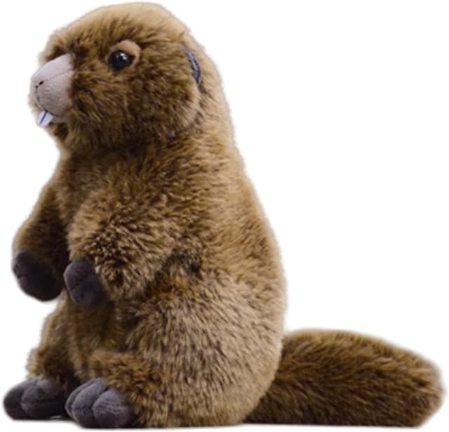 Detalle 1 de RLOMUTE 17-inch Brown Platypus Plush Toy (Realistic, Super Soft Stuffed Animal)