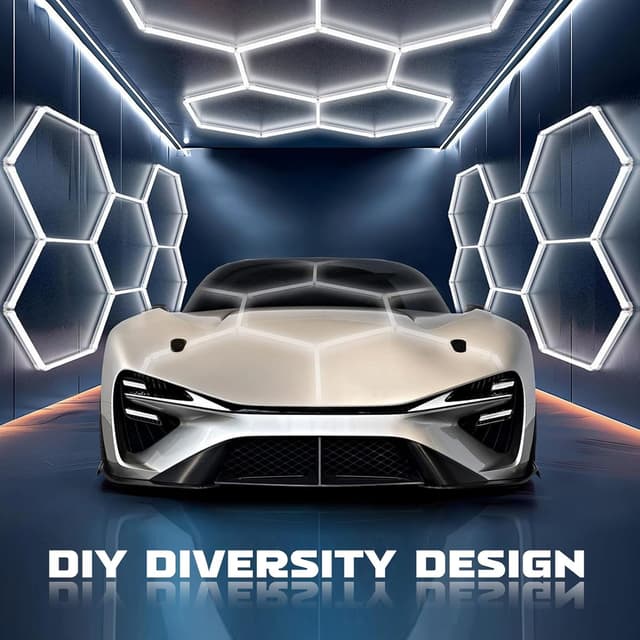 Thumbnail 1 de TAUDUDE Plafoniera LED esagonale 192W