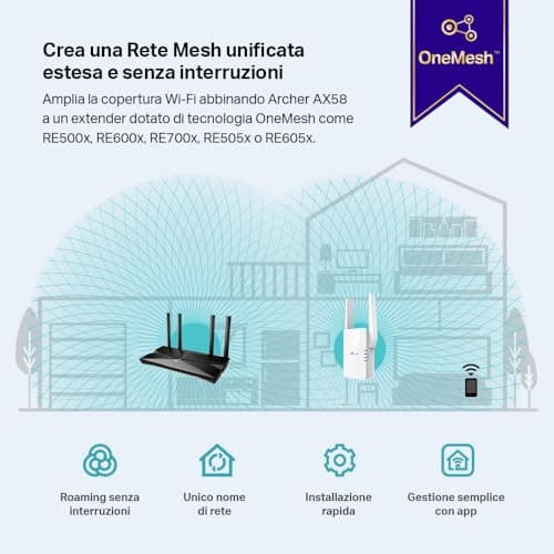 Thumbnail 5 de TP-Link Archer AX58 Router WiFi 6 AX3000, 1xWAN/4xLAN