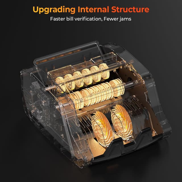 Thumbnail 4 de Munbyn IMC20 Compteuse de Billets 1000/bpm