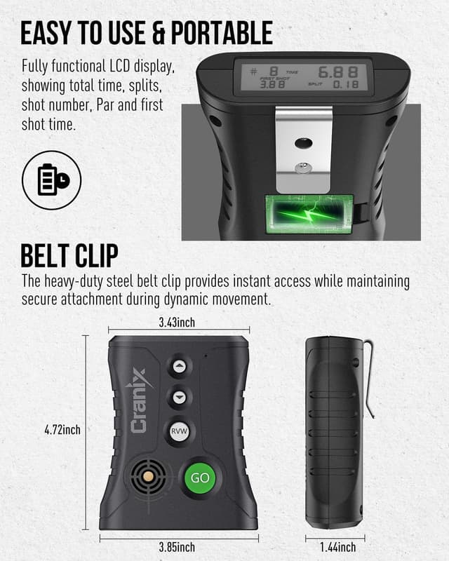 Thumbnail 5 de Cranix Professional Shot Timer 0.01s